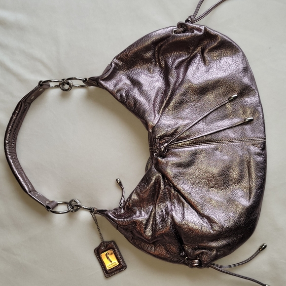 Valentino Fortuna Metallic Handbag - Picture 3 of 3